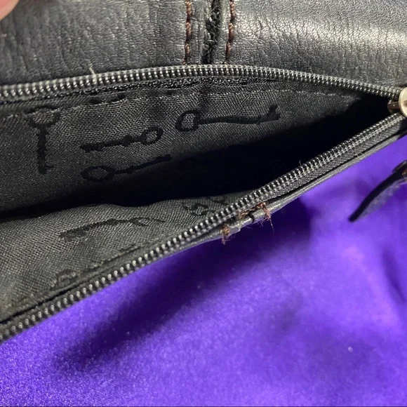 📌Vintage like New Fossil Key Cow Hide Leather Tri-fold Wallet, 16 Card Slots - Picture 3 of 13